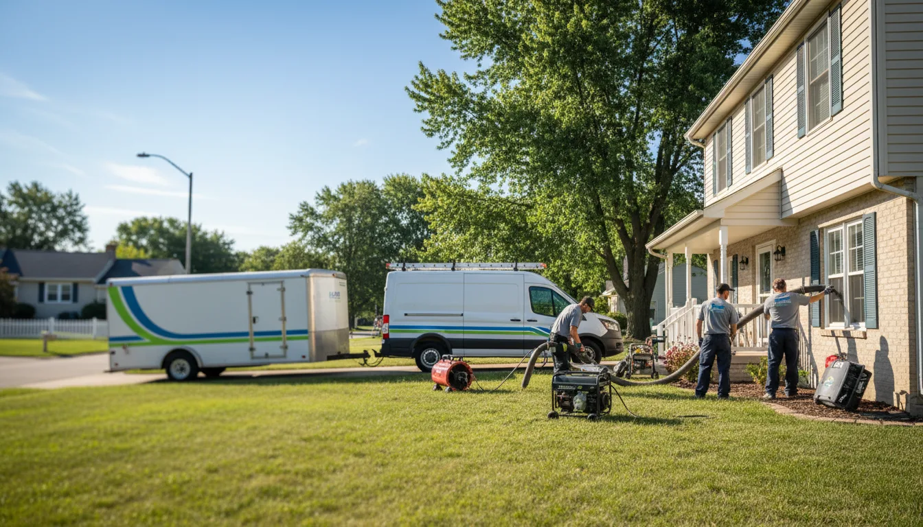 Flooded Basement Restoration And Cleanup With Repair in Churubusco, NY near me